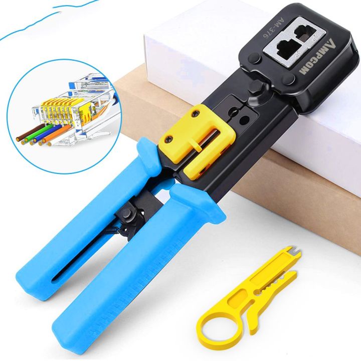 LITCHII Net Network RJ11 8P 6P Stripper Plier Ethernet Network Crimping ...