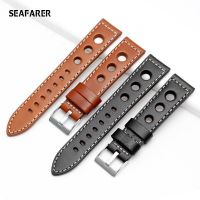 “：{ Genuine Leather Watchband For Galaxy Watch Strap  20Mm 22Mm 24Mm Watch Band Tissote Timex Omega Wrist Bracelets
