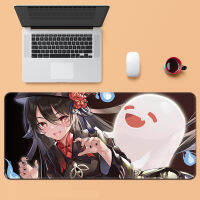 Genshin Impact Computer Mouse Pad Gaming Mousepad Large Mouse Pad Gamer Table Mat Ganyu Hutao Klee Zhongli Diluc Office Supply