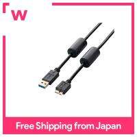 สาย AV ELECOM/สำหรับ TV-HDD/สาย A-MicroB/0.7M