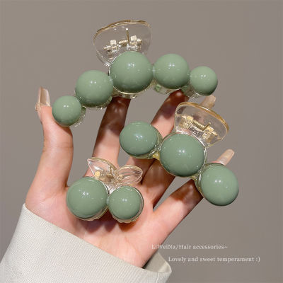 Fruit Green Wear Resistant Hair Clips Suitable For Any Occasion Small Clear Fresh Wind Sweet Fashion Personality