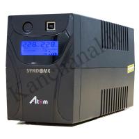 (เช็คของก่อนสั่งซื้อ) เครื่องสำรองไฟ UPS SYNDOME ATOM-850i-LCD 850VA/480W (รับประกัน 2 ปี)