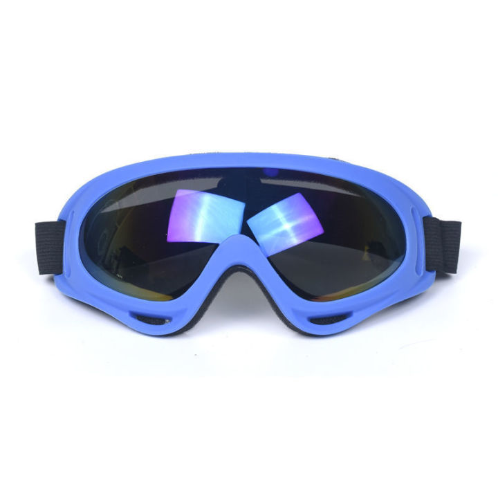 แว่นตากันลมแว่นตาสำหรับเล่นสกีแว่นตาสำหรับเล่นสกี-x400สำหรับใช้กลางแจ้งแว่นตาจักรยานยนต์ป้องกันการใช้แรงงานแว่นตาแว่นตาที่มีสีสันของเด็ก
