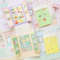 Creative Cute Refrigerator Storage Stickers Handmade DIY Scrapbooking Mobile Diary Stationery Decoration Material Stickers