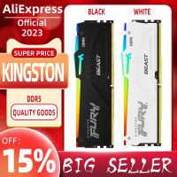 Kingston FURY Beast DDR5 RGB 16GB 32GB 64G 6000MHz เดสก์ท็อป AMD In CPU เมนบอร์ดหน่วยความจำ RAMs 288 PIN