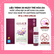 Liệu Trình 30 Ngày Đẹp Da Nước Uống Bổ Sung Collagen Nhụy Hoa Nghệ Tây