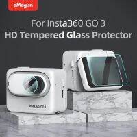 KPY-04 Amagisn สำหรับ Insta360 GO 3ฟิล์มนิรภัยหน้าจอฟิล์มป้องกันกล้องแอคชั่นแคมเมราถุงเก็บของอุปกรณ์เสริมขนาดกลางขนาดเล็ก