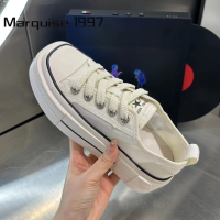 Marquise1997  รองเท้าผ้าใบผญ รองเท้าผ้าใบผู้หญิง รองดท้าผ้าใบ ผญ 2023 NEW 36Z230908