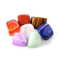 7ชิ้น/ล็อตคริสตัลธรรมชาติ Healing Tumbled Stones โยคะ Chakra ไม่สม่ำเสมอ Reiki Healing Crystals