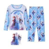 Clothing Sets Sleeve Pant 2Piece Children Nightgown