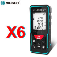 Mileseey Laser Rangefinder X5X6 40M 60M 80M 100M Digital laser distance Meter laser Tape measure Diastimeter tester tool