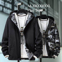 M-7xl 2021 Streetwear ผู้ชายแจ็คเก็ตย้อนกลับพิมพ์แฟชั่นแจ็คเก็ตผู้ชายบางแจ็คเก็ตคลุมด้วยผ้าเสื้อกันลมเสื้อผ้า