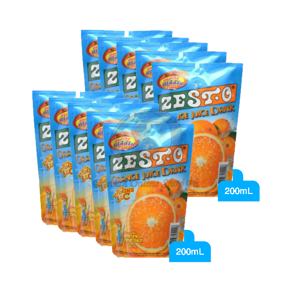 ZestO Juice Drink 200ml 10packs Lazada PH