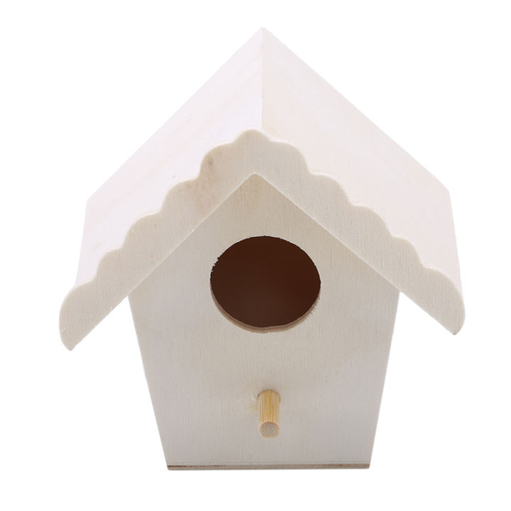 รังนกสวนกรงนกไม้กลางแจ้งแขวน-birdhouse-กล่องสวนลานตกแต่งอุปกรณ์สัตว์เลี้ยงกรงนกไม้
