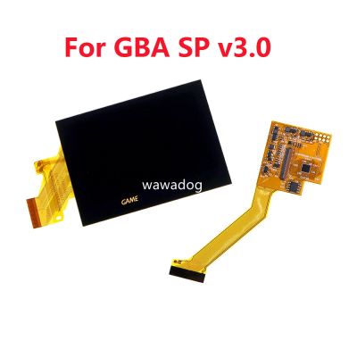 หน้าจอ LCD IPS ปรับความสว่างได้ 5 ระดับ สําหรับ Nintend GBA SP V3.0