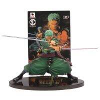 13CM Anime Santoryu Roronoa Zoro Action Figure PVC Collectible Model Toys for Children Gift