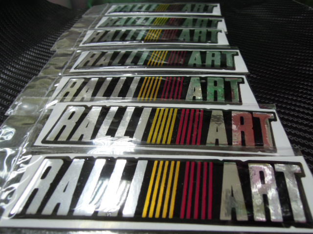 สติ๊กเกอร์เทเรซิ่นนูนอย่างดี-คำว่า-ralli-art-หรือ-mitsubishi-สำหรับ-ติดรถ-mitsubishi-sticker-ติดรถ-แต่งรถ-มิตซูบิชิ-แรลลี่อาร์ท-ralliart-สติกเกอร์