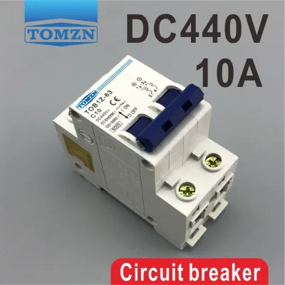 2P 10a Dc 440V เบรกเกอร์ Mcb