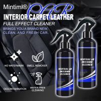 【hot】 100ml Car Interior Leather Effect Cleaner Wax Plastic Retreading Agent Interiors Cleaning