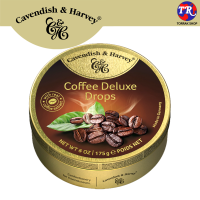 Cavendish &amp; Harvey COFFEE DELUXE DROPS คาเวนดีส แอนด์ ฮาร์วี่ย์ ลูกอม รส สตรอว์เบอร์รี 175กรัม