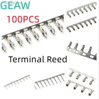 ✴ 100pcs SM/Dupont2.54/XH2.54/PH2.0/CH3.96/VH3.96 Connector Terminal Rubber Shell Reed Terminal Cold Pressing Head Terminal