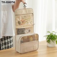 Wash gargle bag female cosmetic bag portable large capacity with finishing contracted men traveling waterproof receive package