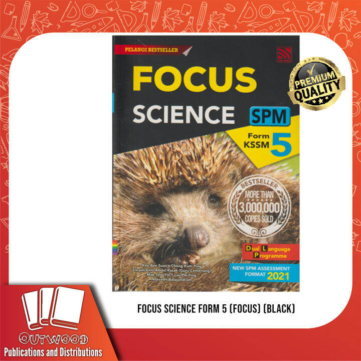 Focus SPM Science Form 5 KSSM (2021) | Lazada