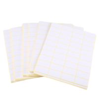 90 Sheets 38 X 19 mm, Universal Adhesive Labels, Address Labels, Household Labels, Freezer Labels for Office