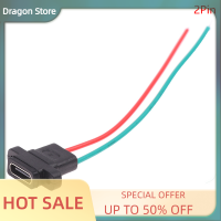 Dragon Type-C 2Pin 4พินลวดเชื่อมตัวเมียกันน้ำแหวนยางปลั๊กตัวเมียชาร์จพอร์ตเร็วกระแสสูง