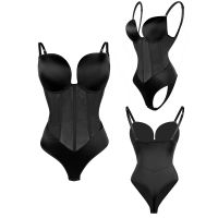 New Womens Bodysuit Bodysuit Sexy Bodysuit Womens Bodysuit Deep V-neck Invisible Backless Underwear Womens Underwear Bodysuit