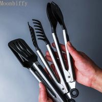 Nylon Noodles Clip Barbecue Clip Tongs Heat Resistant  Cooking Clamp Spatula Lo Mein Bread Bakery Salad Folder BBQ Spatula Sets Cooking Utensils