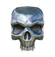 6mm Demon Skull Beads