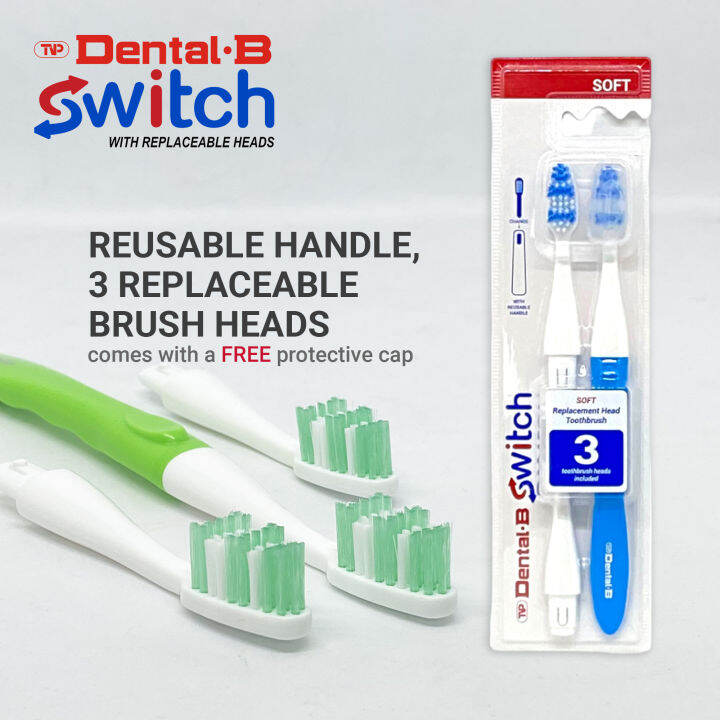 TVP Dental B SWITCH Toothbrush | Lazada PH