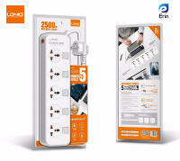 ของแท้100% LDNIO SC4408 ปลั๊กพ่วง 4 ช่อง 4 USB 3.4A Max universal outlet Power Strip รองรับไฟ 2500W-10A