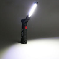 Portable LED Flashlight Powerful Outdoor Multifunction Torch USB Rechargeable Lamp Camping Traveling Lighting Instrument