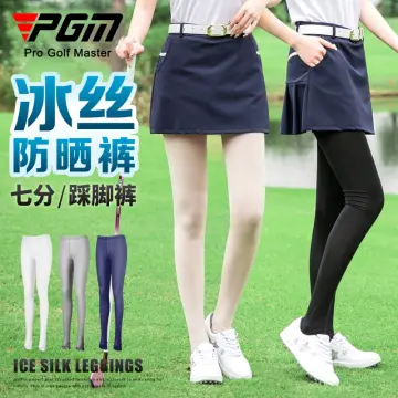 PGM Translucent Elastic Legging Stocking Women Sunscreen Panty-hose Golf  Outdoor Pants UV-proof Light Thin