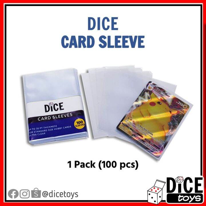 Dice Card Sleeve Penny Sleeve for NBA Cards Pokemon Cards KPop Photo