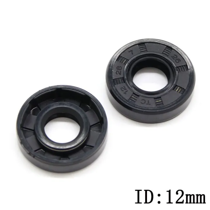 ID 12mm NBR Nitrile Rubber Shaft Oil Seal TC-12*19/20/21/22/23/24/25/26 ...