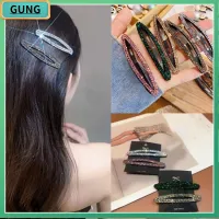 G 6PCS โลหะผสมอัลลอยด์ คลิปผม rhinestone อุปกรณ์เสริมผม คลิปด้านข้าง ของใหม่ ที่หนีบผมบีบีกัน ผมเส้นผม