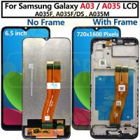 ZZOOI For Samsung Galaxy A03 LCD For samsung A035F LCD With Frame Display Touch Screen Digitizer Assembly A035F/DS A035M A035F