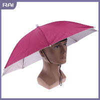 【RAI】 1PC ร่มพับได้หมวกตกปลาเดินป่าตั้งแคมป์ชายหาด Headwear หมวก Sun CAP HEAD Hat