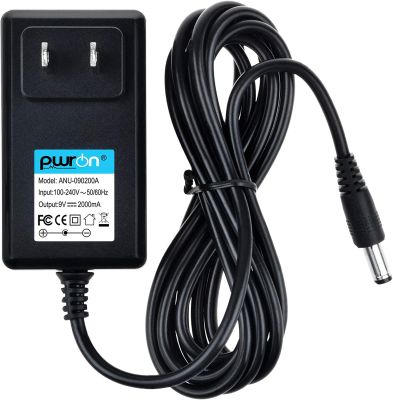9V Ac Dc Adapter (6.6Ft) Fit Brother P-Touch Pt-D200 Ptd200 Pt-D200Vp Pt-D210 Pth110 Pt-D200G Pt-1280 Pt-1290 Pt-1880 Pt-2030 Pt-2730 Label Maker, Ad-24 Ad-24Es Ad-20 Ad-30 Send converter