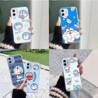 Z-65 cute doraemon อ่อนนุ่ม TPU เคสโทรศัพท์ หรับ Samsung Galaxy Note 9 A6 J4 J7 S8 J2 8 J5 J8 J6 S7 S9 10 Lite Prime Plus Core Edge Plus โปร่งใส ปก