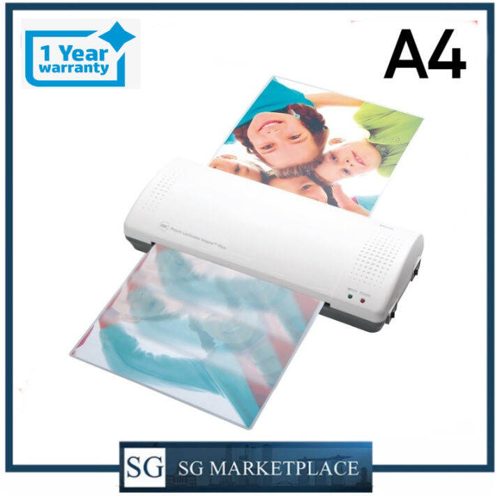 GBC Lamination Machine. GBC Inspire Plus A4 Laminator Laminates from ID