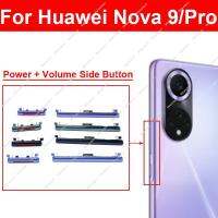 【XX】Botões De Volume De Energia Para Huawei Nova 9 9 Pro 9Se ON OFF Volume De Potência Up Down Switch Side Keys Parts