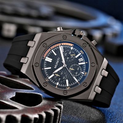 （A Decent035）FashionWatch For Men Silicone StrapWristwatch นาฬิกาแขวน