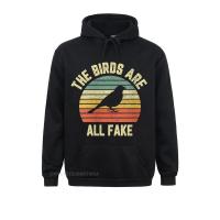 Hot Sale Womens Real Birds ArenT Here They Are All Fake Funny Conspiracy Streetwear Hoodie Lovers Day Hoodies For Men Hoods Size Xxs-4Xl