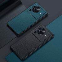 เคสสำหรับ Vivo หนังแท้ X80 80Pro Pro X Note 80 XNote ปิดหลังหรูหราเลนส์ด้านกันกระแทกเคสโทรศัพท์ป้องกัน