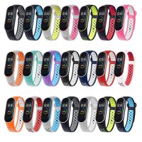 Two-color Strap For Xiaomi Mi Band 4 3 Smart Watch Wrist M3 M4 Bracelet For Xiaomi MiBand4 3 M3 M4 Miband Strap Replacement Smartwatches