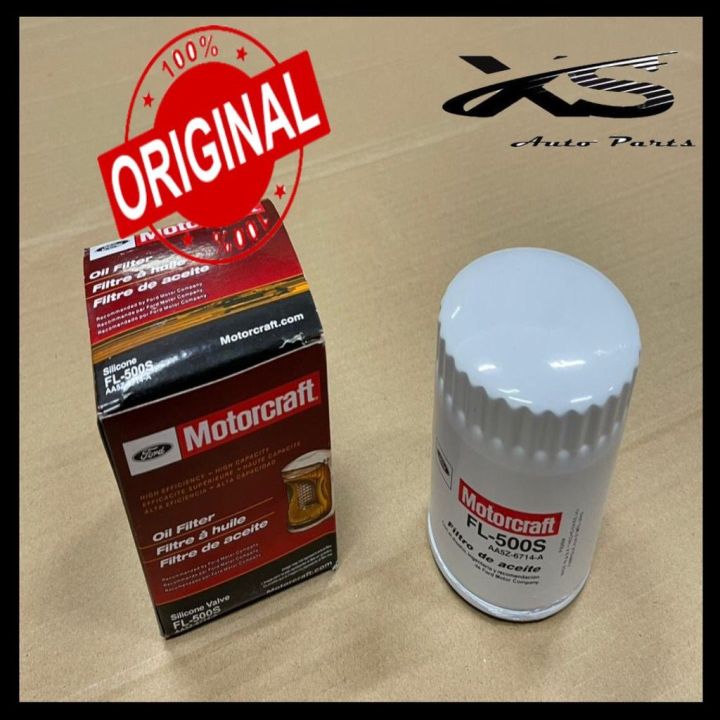 💯ORIGINAL💯 FORD MUSTANG 5.0 OIL FILTER ( FL-500S ) | Lazada
